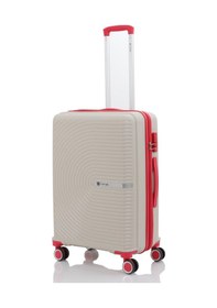 Resim V374 Su Y.üretim Pp Valiz 75 Cm + 65 Cm S24sy1000078-set 00422 Kemik/kırmızı Kemik - Kırmızı 