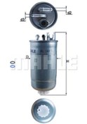 Resim MAHLE KL147D Yakit Filtresi (Vw Golf 98-06 Lt 97-07 Passat 97-05 Audi A6 98-05) Agr-Ahf-Avr-Anj-Avf 1CO127401 1J0127401A (WA244457) 