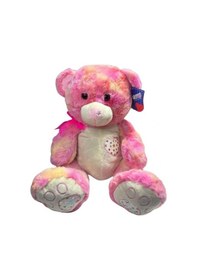 Resim 35 Cm Sevimli Hediyelik Peluş Ayı Pembe 