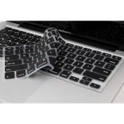 Resim Fibaks Apple Macbook 13.6 Air 2022 M2 Çip A2681 Siyah Klavye Koruyucu Sıvı ve Toz Koruyucu Türkçe Q Klavye Ped 