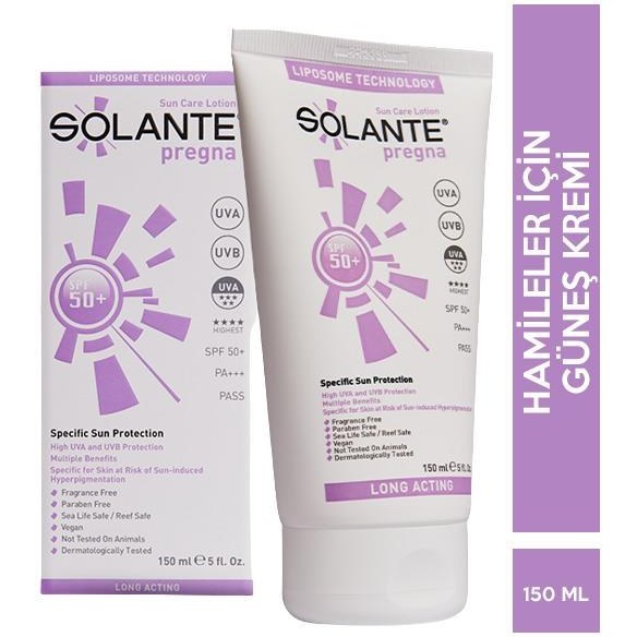 Solante Pregna Spf 50 150 ML Fiyatı ve Özelliklerı - Badem