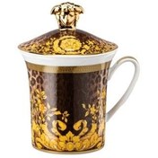 Resim Versace 30. Yıl Kapaklı Kahve Kupa Wild Floralia 