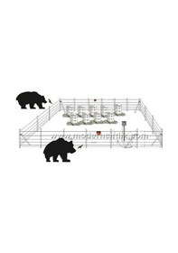 Resim 0 Ile 400 M² Arası Arıcı Elektirikli Çit Sistemi 