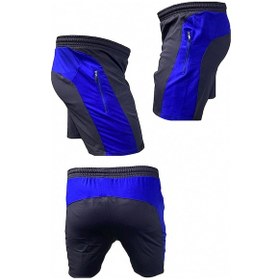 Resim Erkek Antrasit Günlük Spor Fitness Koşu Yürüyüş Şort 