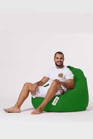 Resim earmut Premium Xxl Armut Koltuk Yeşil 