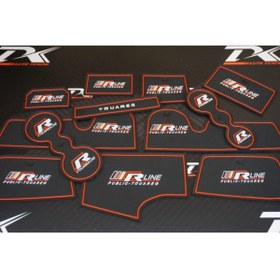 Resim Volkswagen Touareg Dk Tuning Volkswagen Vw Touareg R Line 2019 Model Araç Içi Kaymaz Ped Kaplama Seti 