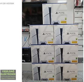 Resim PLAYSTATİON 5 SLİM CD'Lİ AVRUPA MODELİ SIFIR KAPALI KUTU 