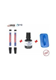 Resim Kraf Tahta Kalemi 770 2 Adet Kalem +1 Adet 445G Mürekkep+1 Silgi Kırmızı 