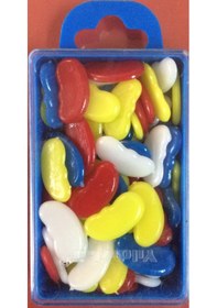 Resim Sayı Fasulyesi Plastik Kutulu Yıldızlar 