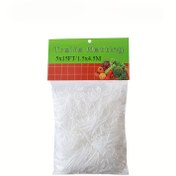 Resim 2 adet Dayanıklı Bahçe Izgara Ağı, 152.4 x 457.2 cm Polyester Bahçe Tırmanma Ağı, Çok Amaçlı Bitki Asma Ağı, Meyve, Sebze ve Asma Bitkileri için, Beyaz 
