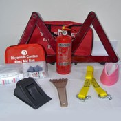 Resim inoltrare Trafik Ve Ilkyardım Seti Çantası Oto Çeki Demiri Araç Yangın Söndürme Seti Ekonomik 
