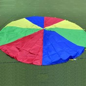 Resim 16 El ile 6.56ft/10ft/12ft Rainbow Parachute - Doğum Günü, Paskalya ve Partiler için Canlı Çok Renkli Takım Oluşturma ve Açık Hava Etkinlikleri için Uygulama Ekipmanı, Dayanıklı Polyester, Çim Oyunu Refleks Ped|Canlı Parachute Tasarımı|Dayanıklı Polyester Parachute 