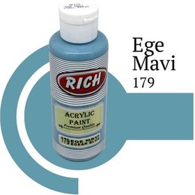 Resim Rich Master Akrilik Boya 120 Cc. 179 Ege Mavi 