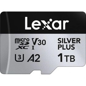 Resim 1tb Silver Plus 205MB 4K V30 Uhsı Micro Sd Hafıza Kartı 