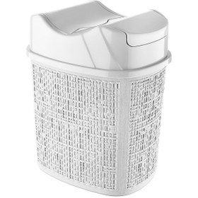 Resim Practical Çöp Kovası 5,5 Lt.-beyaz Beyaz 