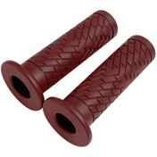 Resim Dream011 Evrensel Motosiklet Tutamağı 22mm Koyu Kırmızı Kaymaz Rahat Off Road Touring 