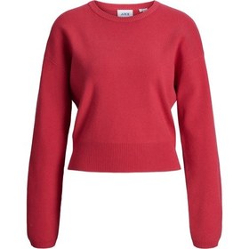 Resim Jack & Jones Kadın Jxdarsha Kazak Kırmızı 