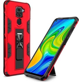 Resim Xiaomi Redmi Note 9 Kilif Miknatisli Zirhli Korumali Silikon 467913381 