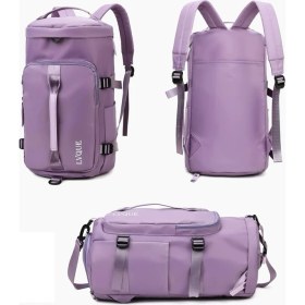 Resim Oajfeu Çok Işlevli Büyük Kapasiteli Spor ve Fitness Seyahat Saklama Çantası (Yurt Dışından) 