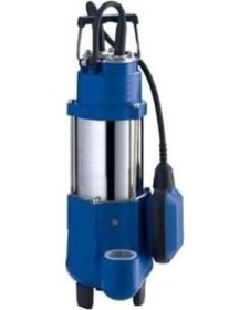Resim Wqd750b 1 Hp Flatörlü Kirli Atık Temiz Su Açık Vortex Fanlı Dalgıç Drenaj Pompa 