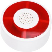 Resim Konesam Rja-108 Modeli 12v Dc Led Işık Ve Sesli Alarm Hoparlörü - Abs Malzeme, 110db, Enerji Tasarruflu, Kolay Kurulum 