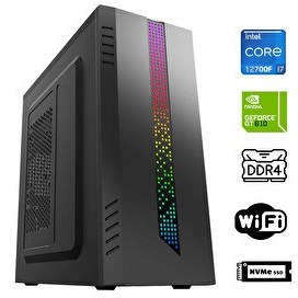 Resim XASER Xsr912 i7 12700F 16GB Ram 512GB M.2 NVMe SSD 2GB GT610 Masaüstü Ofis Bilgisayarı 