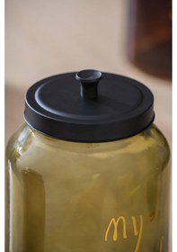 Resim Acar Pierre Metal Kapaklı Kavanoz Seti - 28 Cm Açık Yeşil 