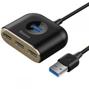 Resim coofbe Baseus 1mt 4in1 Usb Hub Adaptör Usb3.0 To Usb3.0*1+usb2.0*3 Yüksek Hız Veri Tranferi Usb Çoğaltıcı 