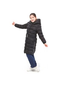 Resim Kız Çocuk Mont 51270 Siyah 