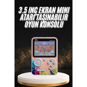 Resim Eco Lounge Televizyona Bağlanan Çift Joystick Taşınabilir Klasik Retro Oyunlu 