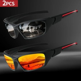 Resim Willowhaven Siyah Kırmızı Renkli Dayanıklı Pc Çerçeve Ve Sarılı Tasarım Unisex Gözlük 