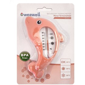 Resim Weewell WTB111 Banyo Termometresi (Somon) (2 ADET) 