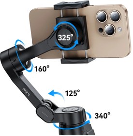 Resim Yesido Stabilize Akıllı Telefon Görüntü Sabitleyici Profesyonel Gimbal iSteady Yapay Zeka Görüş Sensörlü 
