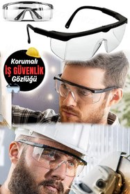 Resim Munico Airsoft & Paintball Göz Koruma Çok Amaçlı Güvenlik İnşaat Hırdavat Gözlüğü Laboratuvar Gözlüğü Buğu 