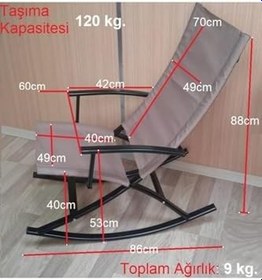 Resim Depolife Sallanan Tv Koltuğu Sallanır Berjer Sandalye Relax Koltuk Dinlence 