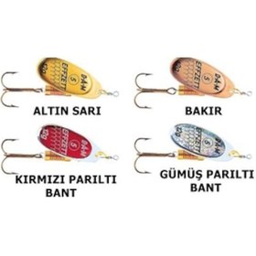 Resim Dam Effzett Fz 5127-008 Standart Döner Kaşık Altın Sarı No:4 