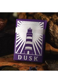 Resim Bicycle Lighthouse Dusk Premium Oyun Kağıdı Limited Edition Koleksiyonluk İskambil Kartları 