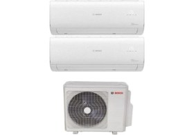 Resim Bosch A+ 36000 BTU 1 Dış + 2 Iç Ünite 24000 + 12000 BTU Multi Inverter Klima 