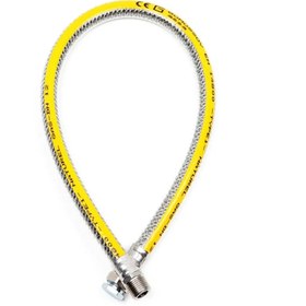 Resim Genel Markalar Aksesuaros Doğalgaz Ocak Fırın Soba Flex Hortumu 150 cm 