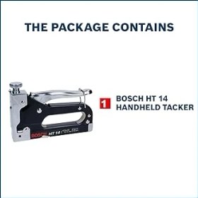 Resim Professional Accessories 603038001 El Zımbası Ht 14 (Ahşap, Zımba Tipi 41), Siyah, 1 Adet 