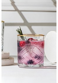 Resim Rakle Lumiere Gold 4'lü Su Bardağı Seti 350 Cc 