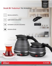 Resim Zilan ZLN1986 1.7 L Katlanabilir Elektrikli Su Isıtıcı 