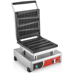 Resim Kutlu Çubukta Waffle Makinesi 