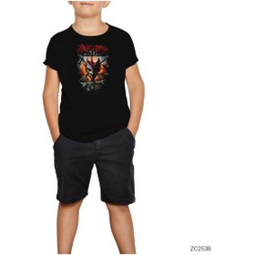 Resim Kreator Knifes Siyah Çocuk Tişört Siyah 