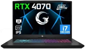 Resim Game Garaj Slayer3 QHD 10XL-4070 C3 i7-13700H 64GB 2TB SSD RTX4070 17.3 IPS 240Hz DOS + Çanta 