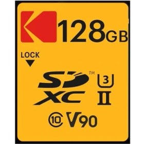 Resim Kodak Sd 128GB Uhs-Iı U3 ​​V90 Ultra Pro 
