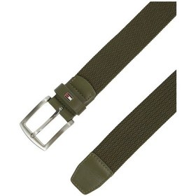 Resim Tommy Hilfiger Denton Elastıc 3.5 Erkek Yeşil Kemer - Am0am13354 Yeşil 