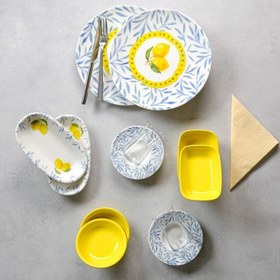 Resim Aryıldız Lemon 26 Parça 6 Kişilik Kahvaltı Takımı 