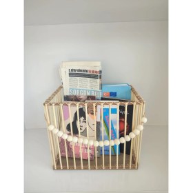 Resim Sorgun Kadın Kooperatifi Dekoratif Dergilik - Gazetelik (24 cm Yükseklik) 