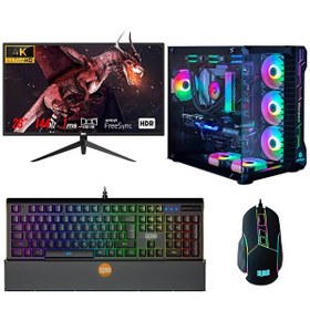 Resim DRx2704 i7 13700K 28" 32 GB RAM 1 TB M.2 NVMe SSD 24 GB RX7900 XTX 4K FreeDOS Masaüstü Oyun Bilgisayarı 